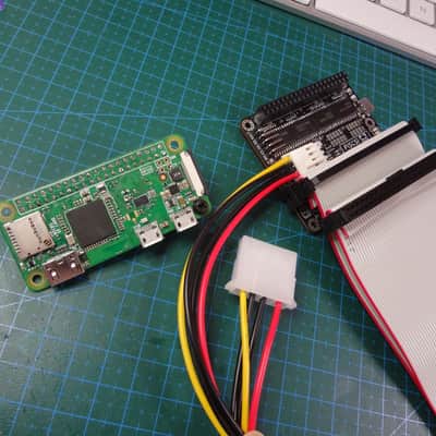 Akai Sampler PiScsi Pi Zero W - internal installation - asembld V2.7 New! image 1