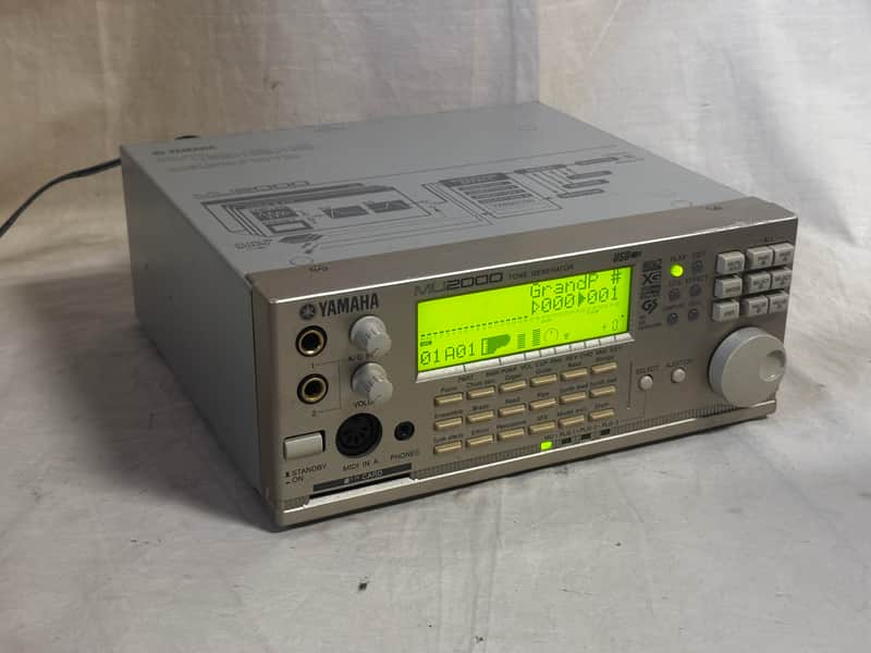 Yamaha MU2000 tone generator GM XG GM2 New battery | Reverb