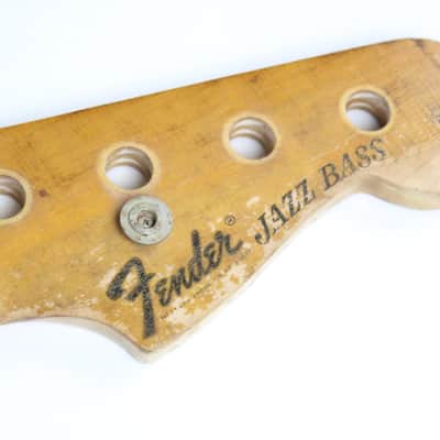 Vintage 1972 Fender Jazz Bass Maple Rosewood Neck USA 1970s image 12