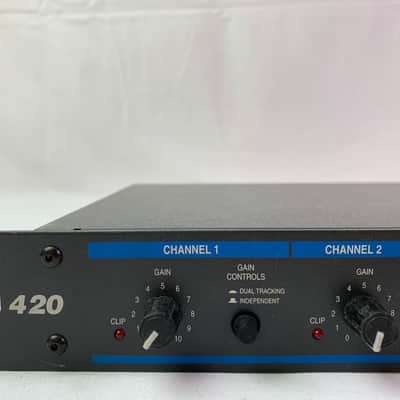 Symetrix 420 2 Channel Stereo Power Amplifier 20 Watts image 2