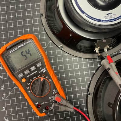 (2) Eminence Legend BP102-8 10" 8ohm for Bass Cabinet [MATCHED PAIR] image 3