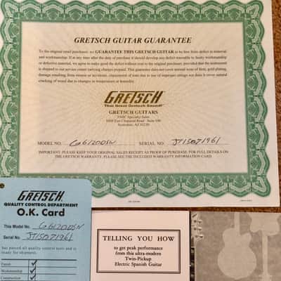Stunning Gretsch G6120T-55 Vintage Select Edition Bigsby Orange imagen 19
