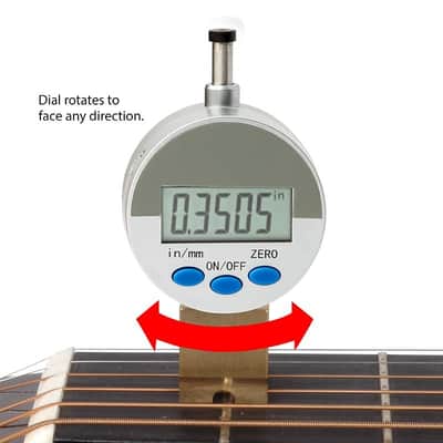 StewMac Digital Nut Slotting Gauge, For Guitar and Most Instrument (12203) image 3