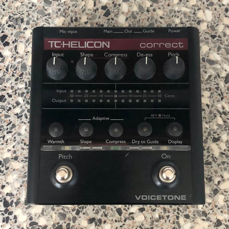 TC Helicon VoiceTone Correct 2007 - 2010 - Black image 1