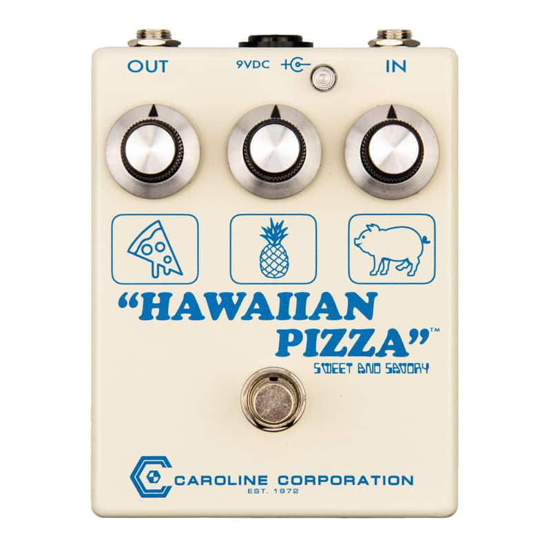 CAROLINE Hawaiian Pizza ファズ Caroline Guitar Company Hawaiian Pizza Fuzz | Reverb