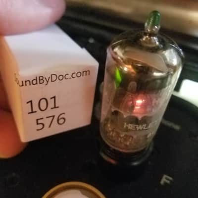 Amperex 6DJ8 tNOS AT1000 TESTED Balanced! PI Vacuum Tube HP Selected Heerlen D Getter GA0 GA2 T2 ECC88 dual triode 1959 image 4