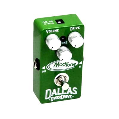 Modtone Dallas Overdrive Effect Pedal True Bypass,price include the import duty for US buyer image 2