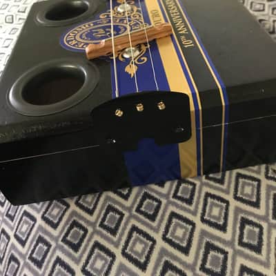 Unbranded Cigar Box Guitar 2026 - poly stain paint image 6