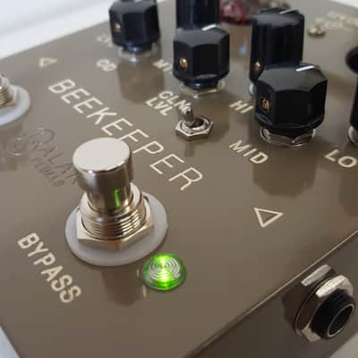 Dual Channel Tube Guitar Preamp Pedal, based on Dumble, high voltage, hand built image 9