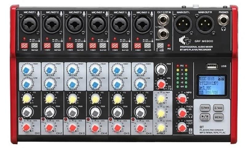 Groove Factory - ME800/FX/BT/MP3  MIXER image 1
