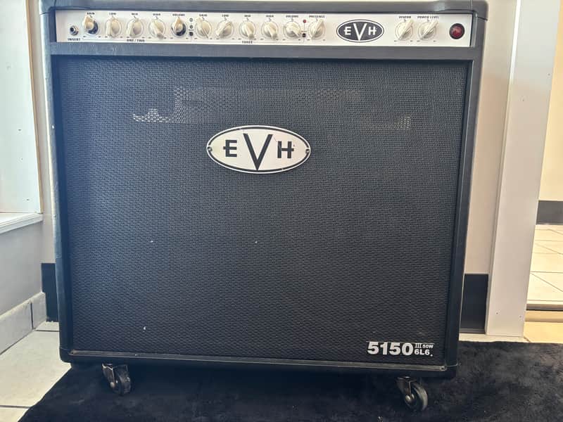 EVH 5150 III 6L6 3-Channel 50-Watt 2x12" Guitar Combo 2018 - Present - Black image 1