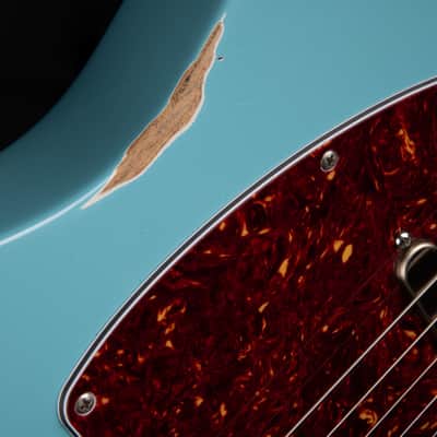 2024 - Suhr Eddie's Guitars Exclusive Roasted Classic T Antique - Daphne Blue image 21