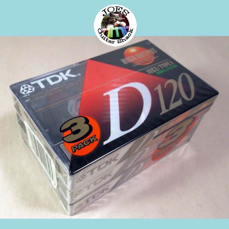 3 TDK D-120 D120 IEC Rare Type I Normal Hi Output NOS Sealed Cassette Tapes Cassette Tapes image 1