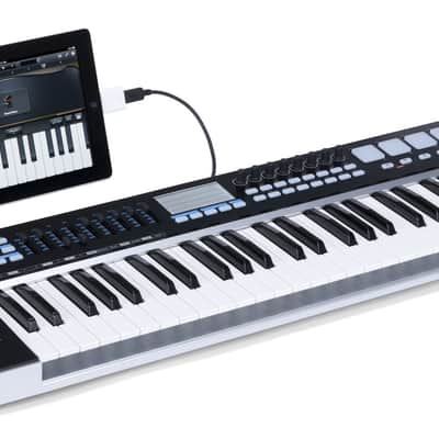 Samson Graphite 49 Key USB MIDI DJ Keyboard Controller w/Aftertouch/Fader/Pads image 2