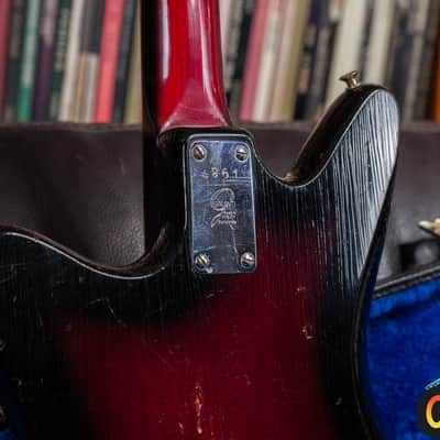 Galanti Grand Prix V4 1964 Italian red sunburst -VIDEO- image 17