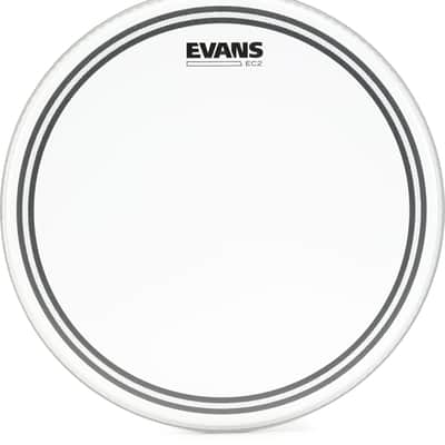 Evans EC2S Frosted Drumhead - 14 inch image 1