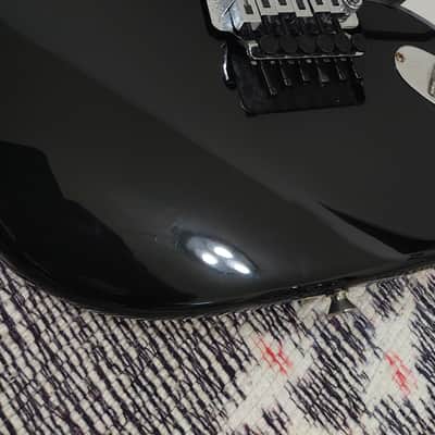 Fender Stratocaster ST-110 FIM iron maiden 2001-2002 - Black MIJ image 3