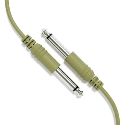 ExcelValley [6B-Pack | 150 cm - 59.06"] Mono Instrument Guitar Cable - Patch Lead TS 6.35mm 1/4" Eurorack Synth Synthesizer image 5