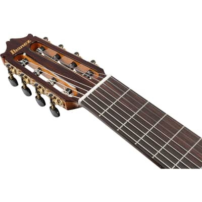 Ibanez GA3008CE GA 8-String Classical Acoustic Electric Guitar - Natural image 7