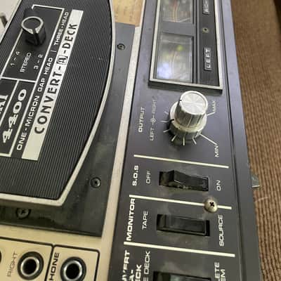 AKAI 4400 7 inch Convert A Deck reel to reel tape deck recorder image 3