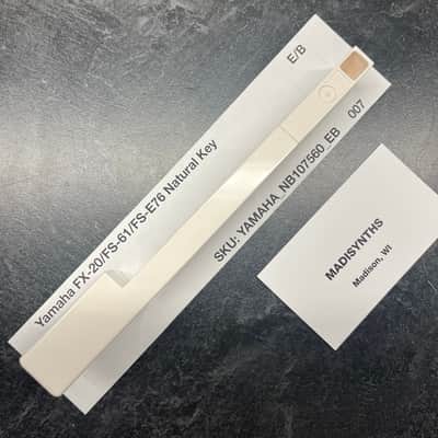 ORIGINAL Yamaha/Korg Replacement E/B Key (NB107560) for Yamaha DX7/DX5/DX9, SY77/SY85/SY99, Korg M1, Wavestation, Z1, etc