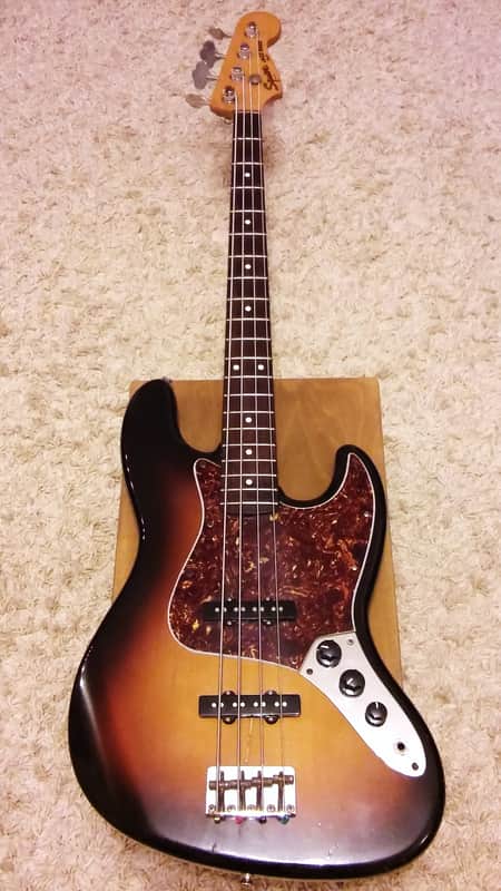 1983 Squier by Fender Jazz Bass JV Series Japan | Reverb