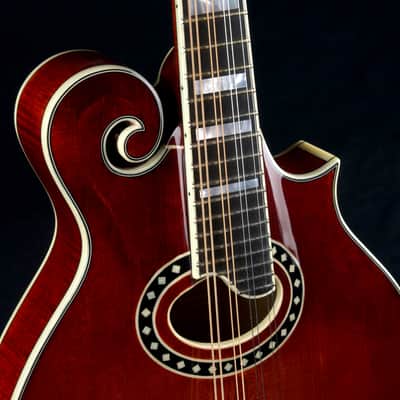 MD614 F-Style Oval Hole Mandolin W/ Pickup NEW image 7