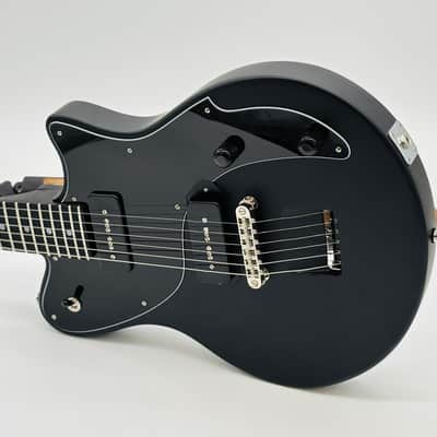 Ciari Travel Guitars Ascender P-90 Duo 2026 Jet Black with Free Backpack! image 2