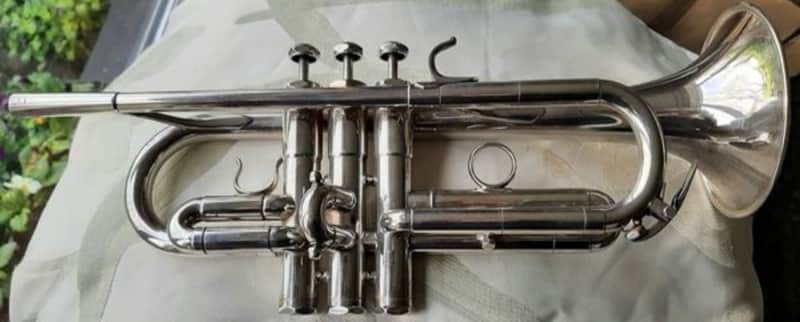 Schilke E1 - small bore Eb and D 1960s - Silver plated image 1