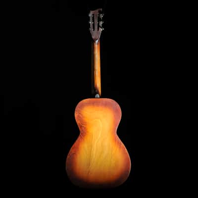 1930s Regal / Stromberg-Voisinet Ornate Stencil Parlor Guitar image 8