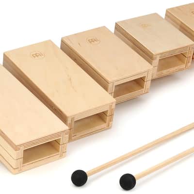 Meinl Percussion Temple Blocks - Natural Finish image 1