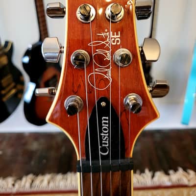 PRS SE Custom 24 - Spalted maple burst image 4