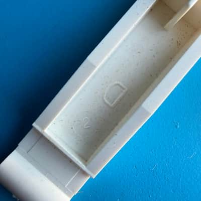 CASIO MT-35 MT-100 Vintage Keyboard Replacement Part: White Key [D] image 4