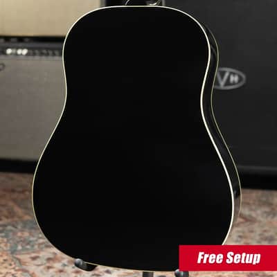 Gibson '50s J-45 Original Acoustic/Electric Guitar - Ebony with Hardshell Case image 2