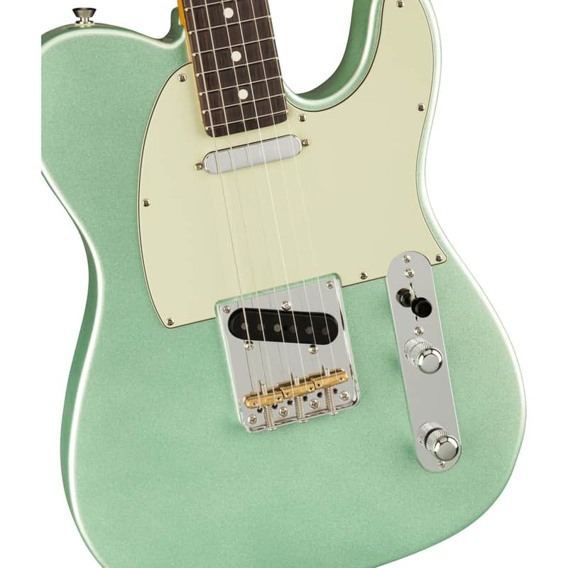 Fender American Professional II Telecaster Guitar - Mystic Surf Green image 1