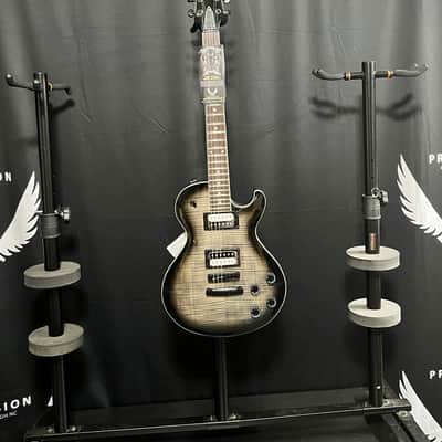 Dean Thoroughbred X Flame Maple Charcoal Burst image 7