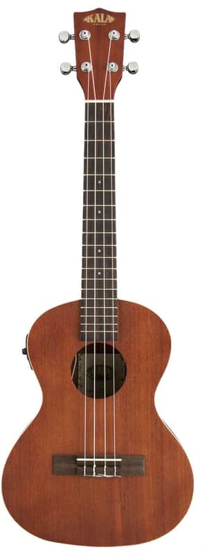 Kala KA-TE Satin Mahogany Tenor Acoustic-Electric Ukulele image 1