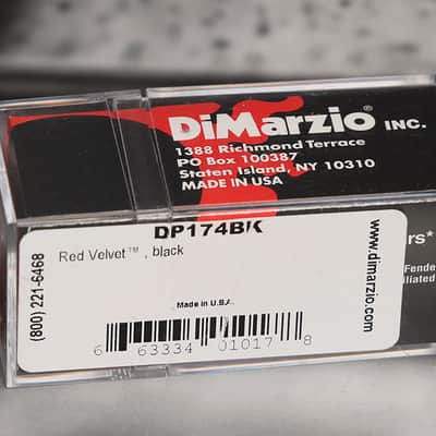 DiMarzio DP174BK Red Velvet Strat Pickup - Black image 2