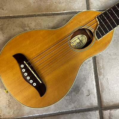 Washburn Model RO-10 Rover Travel Acoustic Guitar Natural image 1