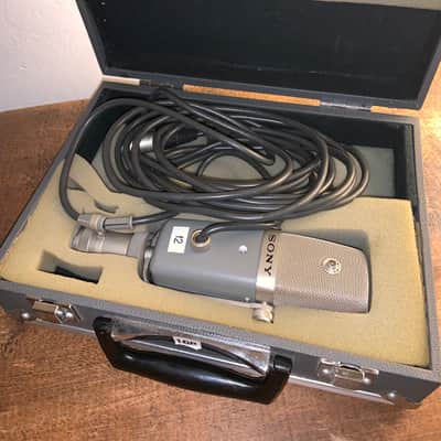 Sony C-38B Condenser Microphone 1970s - 1980s - Blue image 3