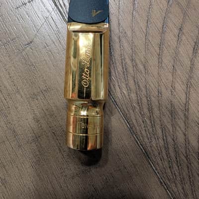 Otto Link Super Tone Master Alto Saxophone Mouthpiece - 5* (24K Gold Plated, with Original Ligature, Cap & Box) image 3