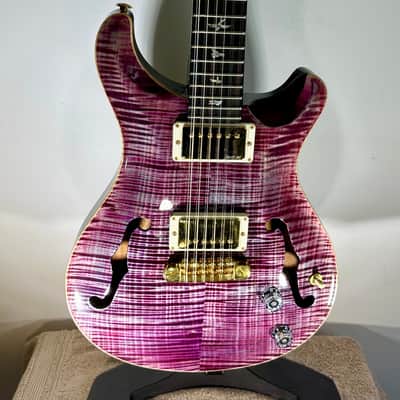 PRS Hollowbody 12 String & Case 2019 - Violet 10 Top. image 10