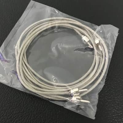 Vintage Style Reverb Tank Cables 2pc Set RCA image 4