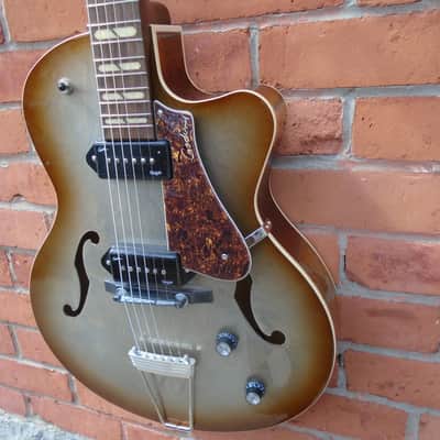 Godin 5TH Ave Kingpin ll, Copper Burst HG w/bag sf - Copper Burst image 3