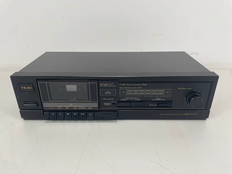 TEAC - V-200 - Stereo Cassette Deck - Serviced (New Belts/Repaired) image 1