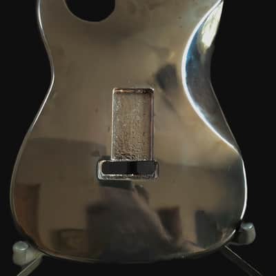 Stratocaster Body, Brand New/Great Skull Design under Black Gloss Clearcoat image 2
