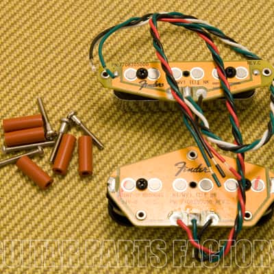 099-2261-000 Fender Gen 4 Noiseless Telecaster Tele Guitar Pickup Set image 2