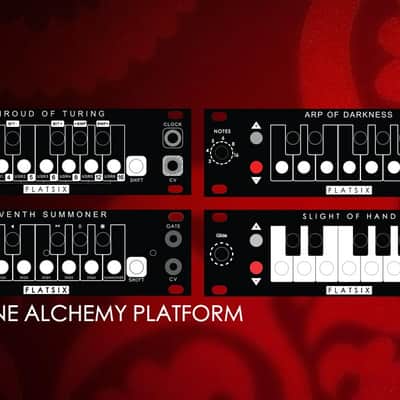 FlatSix Modular Arp Of Darkness (Black) - 1U CV Arp with a twist & swappable firmware image 5