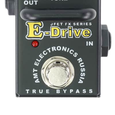 AMT Electronics E-Drive Jfet Fx Series Mini Effects Pedal Emulates Engl image 3