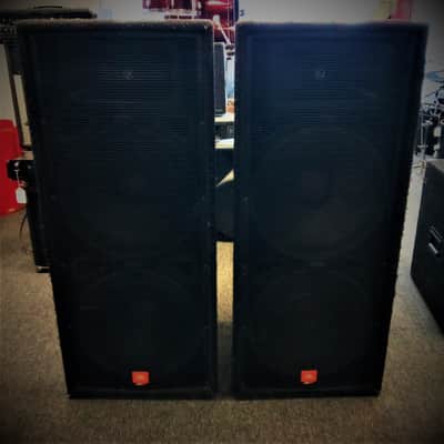 JBL JRX100 2-Way Passive PA Speakers Pair With Dual 15" Woofers Tested Work image 2